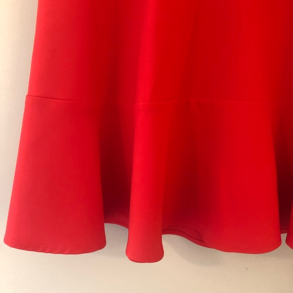 Red Ruffle Dress - Picture 7 of 7